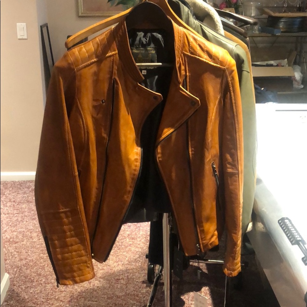 Genuine Italian leather jacket!